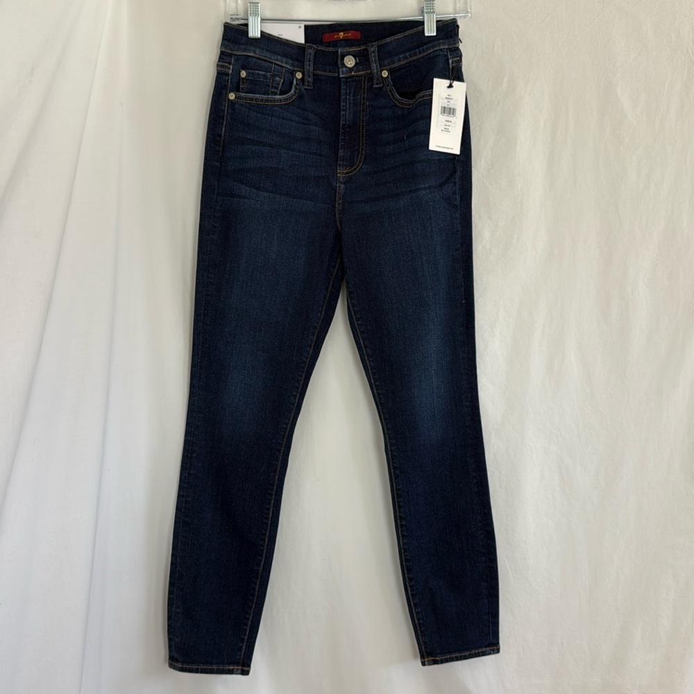 7 For All Mankind Gwenevere Skinny Jeans size 26 NWT
